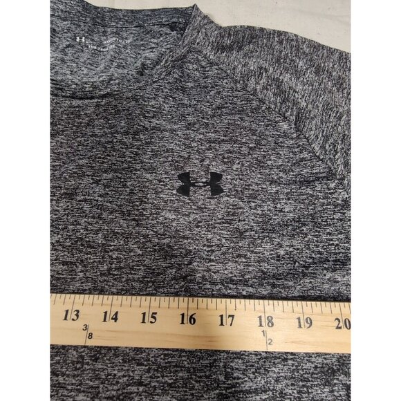 Under Armour XXL Men’s “The Tech Tee” Loose Headgear Grey Blend SS Shirt - Picture 5 of 8
